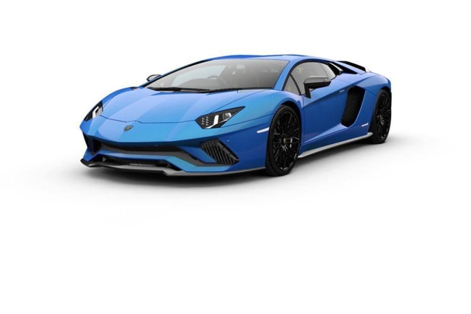 Lamborghini Aventador Blu Nethuns