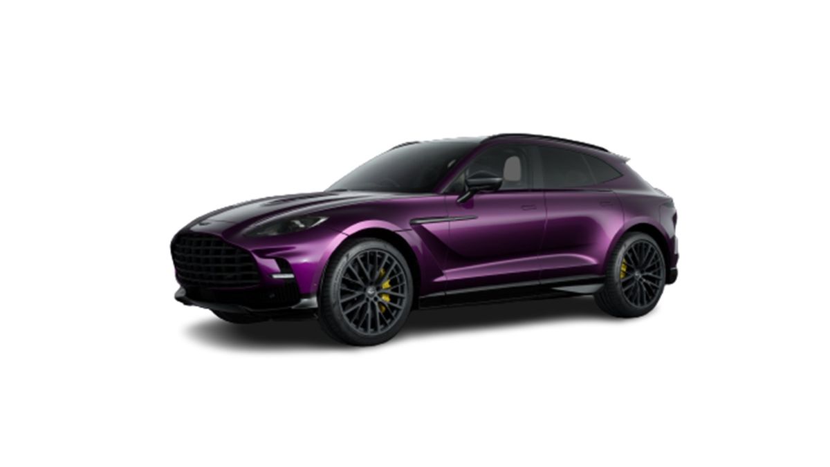 Aston Martin DBX Storm Purple
