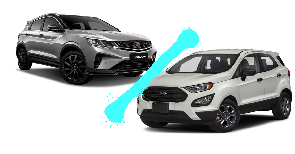 Ford EcoSport vs Geely Cool Ray; Who's the Coolest Chick?