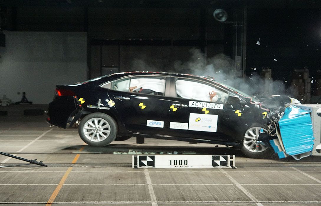 2019 Toyota Corolla Altis ASEAN NCAP Crash Test Rating