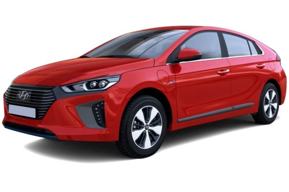 Hyundai Ioniq Hybrid Fiery Red