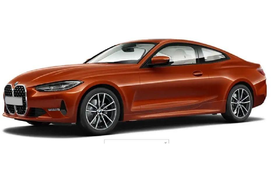 BMW 4 Series Coupe Sunset Orange Metallic