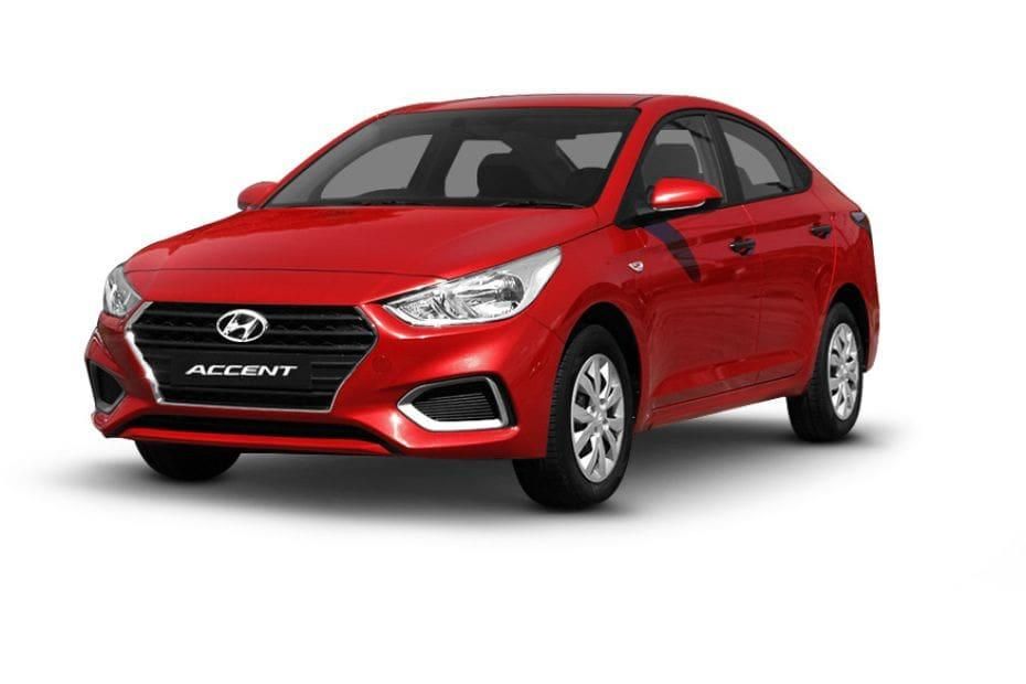 Hyundai Accent Fiery Red