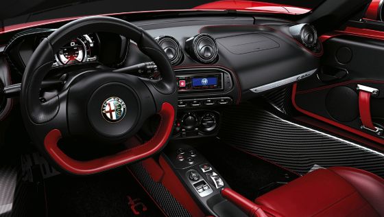 Alfa Romeo 4C Spider AT 2023 Interior 001