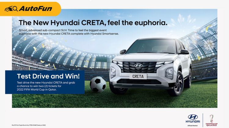 Try out a Hyundai Creta and get the chance to watch a FIFA World Cup match in Qatar