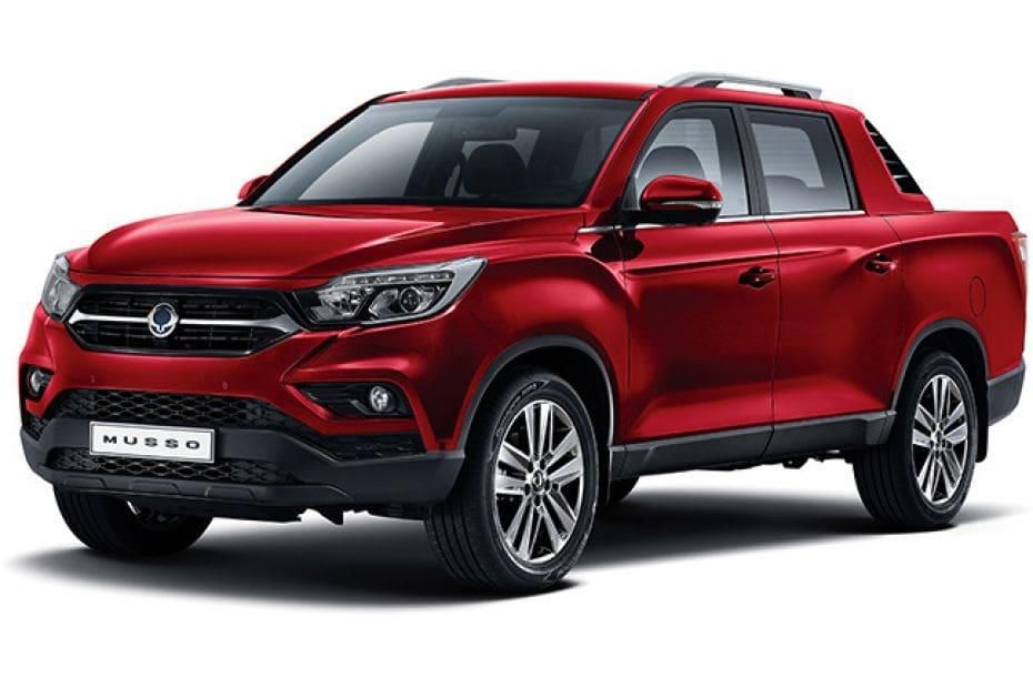 Ssangyong Musso Indian Red