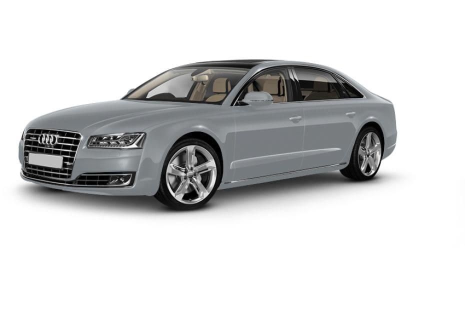 Audi A8 L Glacier White Metallic