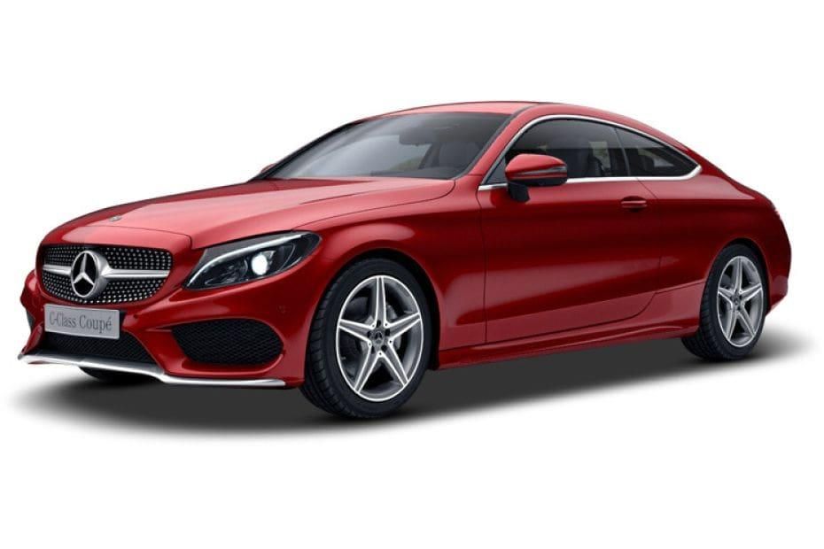 Mercedes-Benz C-Class Coupe Red