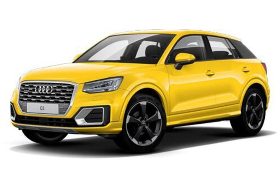 Audi Q2 Vegas Yellows