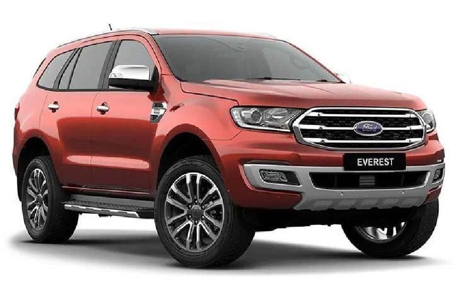 Ford Everest Sunset Red