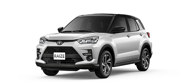 Toyota Raize White Pearl SE/Black