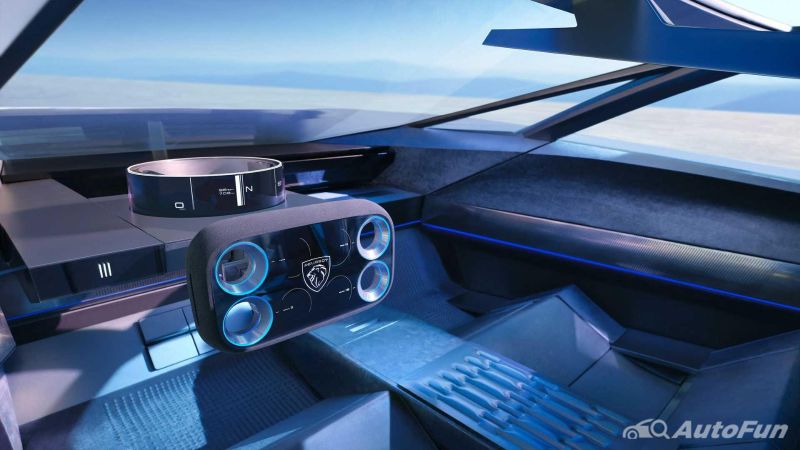 Peugeot Inception Concept interior cabin