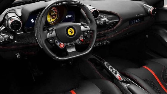 Ferrari F8 Tributo Public Interior 004